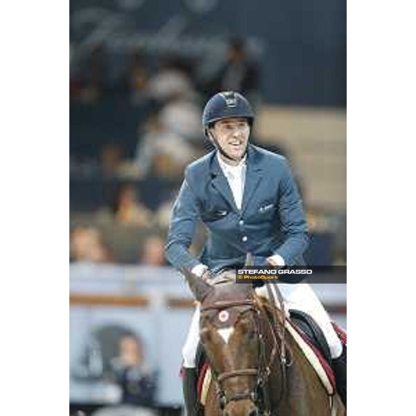 Jumping Verona - class 14 Longines Fei World Cup Jumping - Premio Fixdesign Simon Delestre on Hermes Ryan Verona,8th nov.2015 ph.Stefano Grasso/Fieracavalli