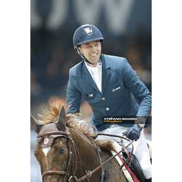 Jumping Verona - class 14 Longines Fei World Cup Jumping - Premio Fixdesign Simon Delestre on Hermes Ryan Verona,8th nov.2015 ph.Stefano Grasso/Fieracavalli