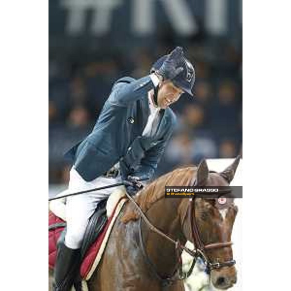 Jumping Verona - class 14 Longines Fei World Cup Jumping - Premio Fixdesign Simon Delestre on Hermes Ryan Verona,8th nov.2015 ph.Stefano Grasso/Fieracavalli