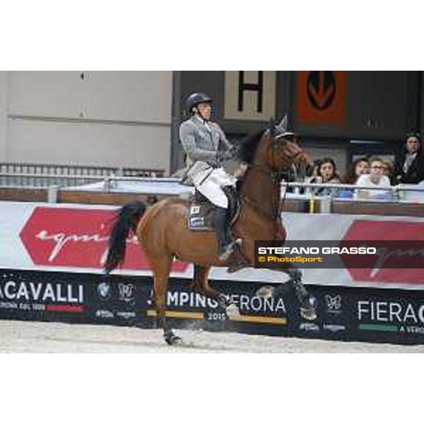 Jumping Verona - class 14 Longines Fei World Cup Jumping - Premio Fixdesign Henrik von Eckermann on Cantinero Verona,8th nov.2015 ph.Stefano Grasso/Fieracavalli
