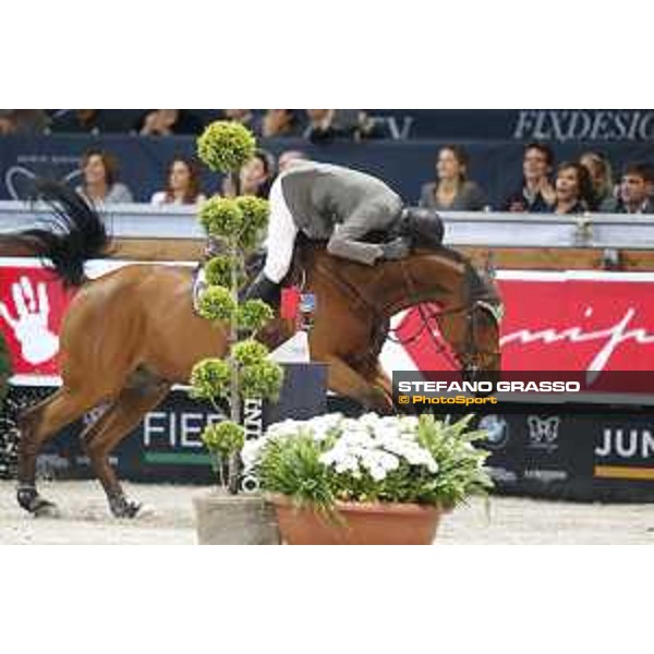 Jumping Verona - class 14 Longines Fei World Cup Jumping - Premio Fixdesign Henrik von Eckermann on Cantinero Verona,8th nov.2015 ph.Stefano Grasso/Fieracavalli