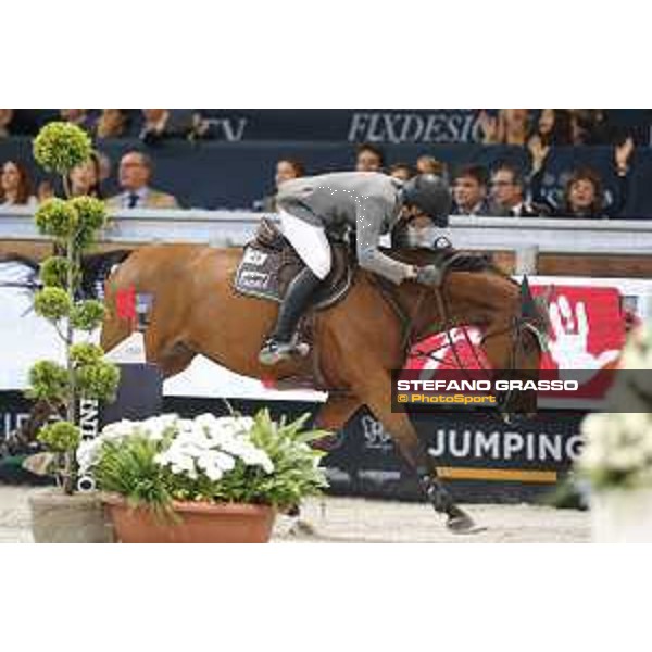 Jumping Verona - class 14 Longines Fei World Cup Jumping - Premio Fixdesign Henrik von Eckermann on Cantinero Verona,8th nov.2015 ph.Stefano Grasso/Fieracavalli