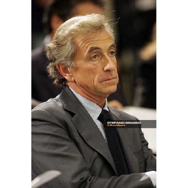 Convegno di presentazione delle nuove scommesse ippiche. - dott. Maurizio Ughi, Presidente Snai Verona - 107.a Fiera Cavalli Verona, 5 novembre 2005 ph. Stefano Grasso
