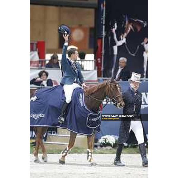 Jumping Verona - class 14 Longines Fei World Cup Jumping - Premio Fixdesign Simon Delestre on Hermes Ryan Verona,8th nov.2015 ph.Stefano Grasso/Fieracavalli