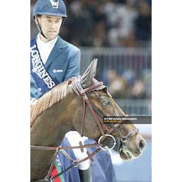 Jumping Verona - class 14 Longines Fei World Cup Jumping - Premio Fixdesign Simon Delestre on Hermes Ryan Verona,8th nov.2015 ph.Stefano Grasso/Fieracavalli