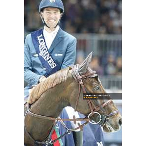 Jumping Verona - class 14 Longines Fei World Cup Jumping - Premio Fixdesign Simon Delestre on Hermes Ryan Verona,8th nov.2015 ph.Stefano Grasso/Fieracavalli