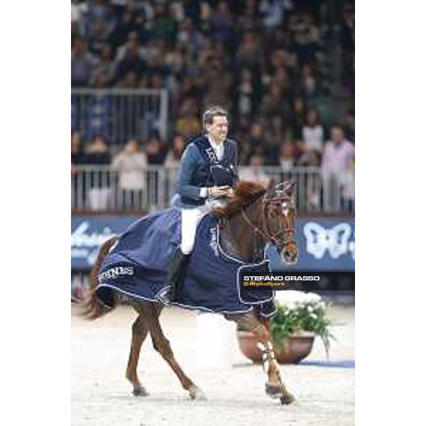 Jumping Verona - class 14 Longines Fei World Cup Jumping - Premio Fixdesign Simon Delestre on Hermes Ryan Verona,8th nov.2015 ph.Stefano Grasso/Fieracavalli