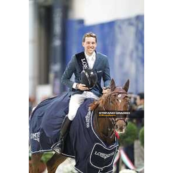 Jumping Verona - class 14 Longines Fei World Cup Jumping - Premio Fixdesign Simon Delestre on Hermes Ryan Verona,8th nov.2015 ph.Stefano Grasso/Fieracavalli