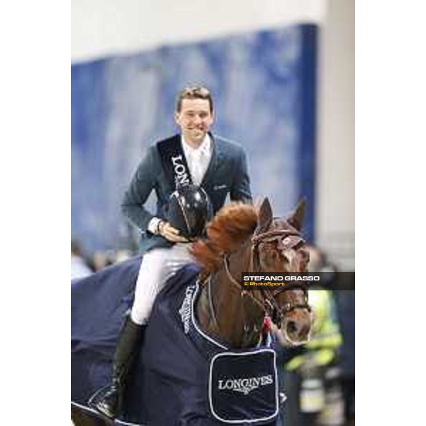 Jumping Verona - class 14 Longines Fei World Cup Jumping - Premio Fixdesign Simon Delestre on Hermes Ryan Verona,8th nov.2015 ph.Stefano Grasso/Fieracavalli