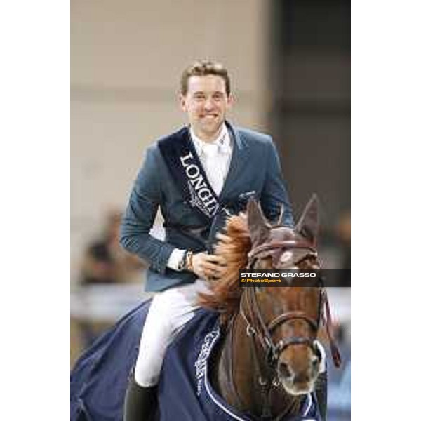 Jumping Verona - class 14 Longines Fei World Cup Jumping - Premio Fixdesign Simon Delestre on Hermes Ryan Verona,8th nov.2015 ph.Stefano Grasso/Fieracavalli