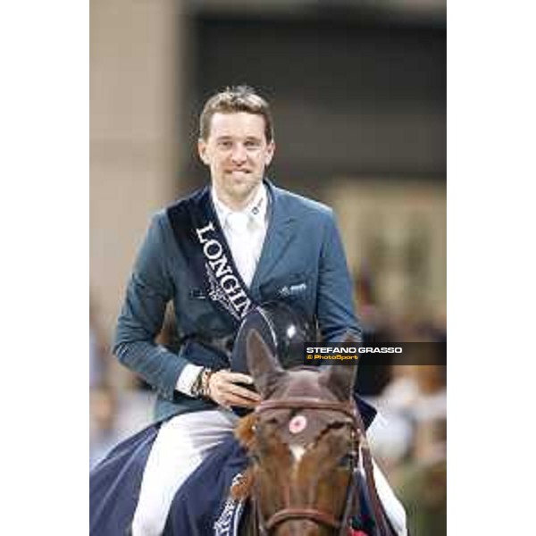 Jumping Verona - class 14 Longines Fei World Cup Jumping - Premio Fixdesign Simon Delestre on Hermes Ryan Verona,8th nov.2015 ph.Stefano Grasso/Fieracavalli