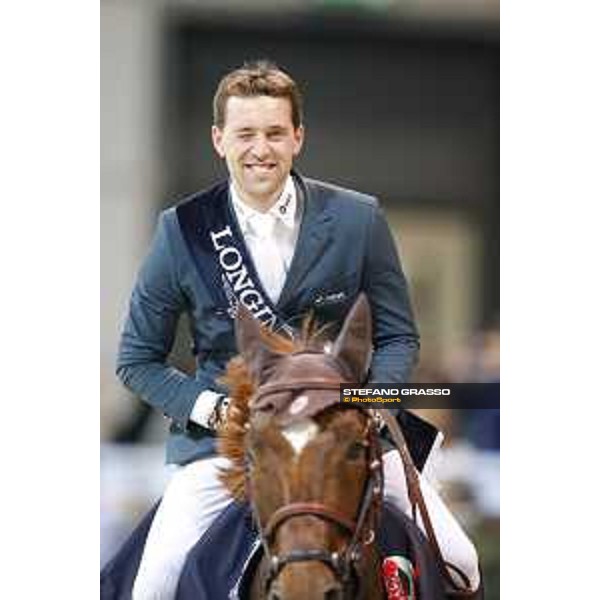 Jumping Verona - class 14 Longines Fei World Cup Jumping - Premio Fixdesign Simon Delestre on Hermes Ryan Verona,8th nov.2015 ph.Stefano Grasso/Fieracavalli