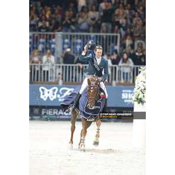 Jumping Verona - class 14 Longines Fei World Cup Jumping - Premio Fixdesign Simon Delestre on Hermes Ryan Verona,8th nov.2015 ph.Stefano Grasso/Fieracavalli