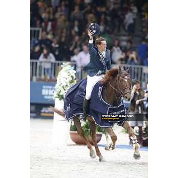 Jumping Verona - class 14 Longines Fei World Cup Jumping - Premio Fixdesign Simon Delestre on Hermes Ryan Verona,8th nov.2015 ph.Stefano Grasso/Fieracavalli
