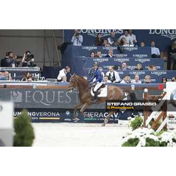 Jumping Verona 2015 - Longines FEI World Cup Jumping - Premio Fixdesign Janika Sprunger on Aris CMS Verona,08/11/2015 ph.Stefano Grasso/Jumping Verona