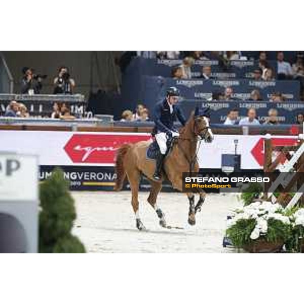 Jumping Verona 2015 - Longines FEI World Cup Jumping - Premio Fixdesign Mario Stevens on Brooklyn Verona,08/11/2015 ph.Stefano Grasso/Jumping Verona