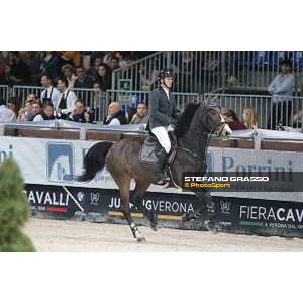 Jumping Verona 2015 - Longines FEI World Cup Jumping - Premio Fixdesign Andrea Schou on Alistar Verona,08/11/2015 ph.Stefano Grasso/Jumping Verona