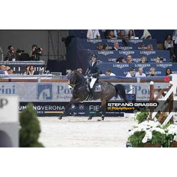 Jumping Verona 2015 - Longines FEI World Cup Jumping - Premio Fixdesign Andrea Schou on Alistar Verona,08/11/2015 ph.Stefano Grasso/Jumping Verona