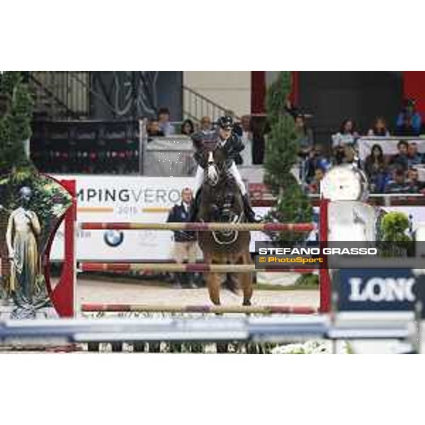 Jumping Verona 2015 - Longines FEI World Cup Jumping - Premio Fixdesign Andrea Schou on Alistar Verona,08/11/2015 ph.Stefano Grasso/Jumping Verona