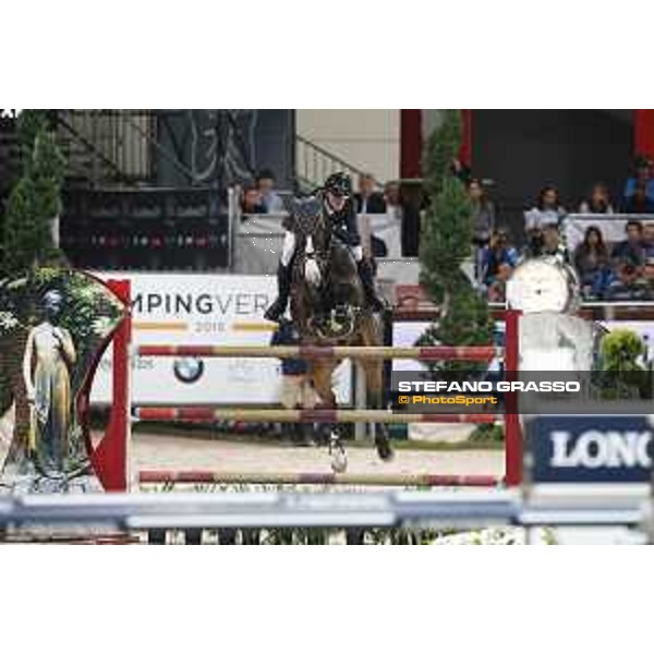 Jumping Verona 2015 - Longines FEI World Cup Jumping - Premio Fixdesign Andrea Schou on Alistar Verona,08/11/2015 ph.Stefano Grasso/Jumping Verona