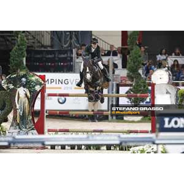 Jumping Verona 2015 - Longines FEI World Cup Jumping - Premio Fixdesign Andrea Schou on Alistar Verona,08/11/2015 ph.Stefano Grasso/Jumping Verona