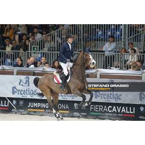 Jumping Verona 2015 - Longines FEI World Cup Jumping - Premio Fixdesign Cameron Hanley on Antello Z Verona,08/11/2015 ph.Stefano Grasso/Jumping Verona