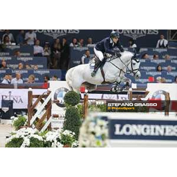 Jumping Verona 2015 - Longines FEI World Cup Jumping - Premio Fixdesign Jose Maria Larocca on Cornet du Lys Verona,08/11/2015 ph.Stefano Grasso/Jumping Verona