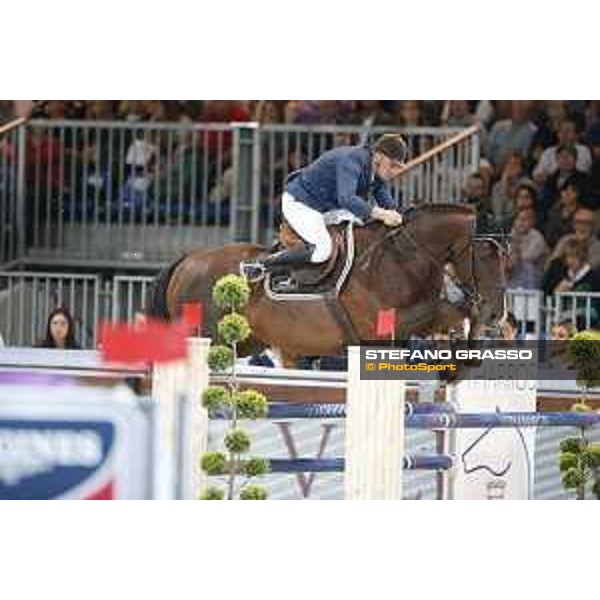 Jumping Verona 2015 - Longines FEI World Cup Jumping - Premio Fixdesign Jerome Hurel on Quartz Rouge Verona,08/11/2015 ph.Stefano Grasso/Jumping Verona