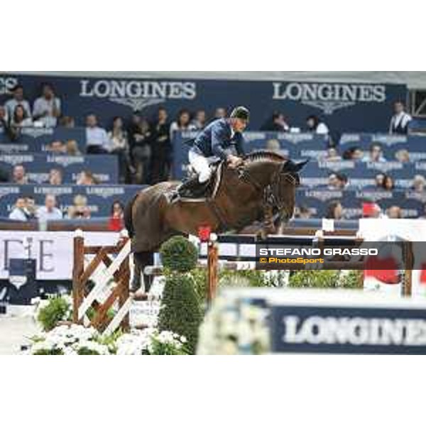 Jumping Verona 2015 - Longines FEI World Cup Jumping - Premio Fixdesign Jerome Hurel on Quartz Rouge Verona,08/11/2015 ph.Stefano Grasso/Jumping Verona