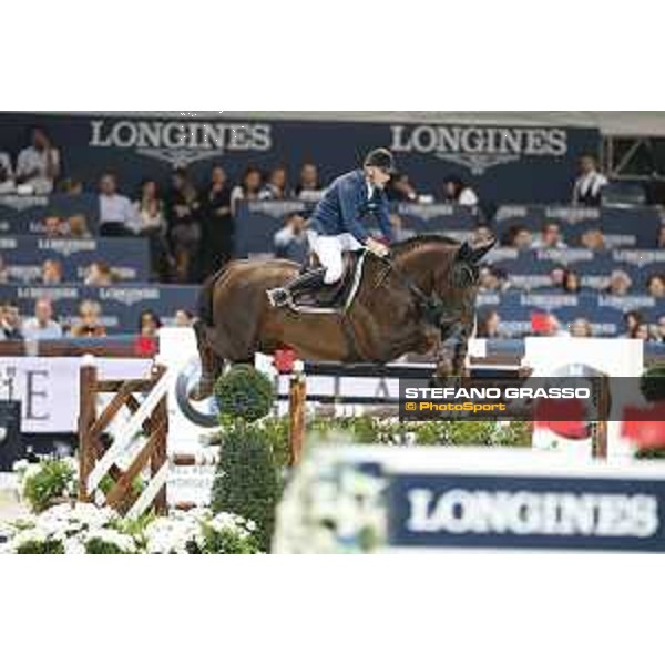 Jumping Verona 2015 - Longines FEI World Cup Jumping - Premio Fixdesign Jerome Hurel on Quartz Rouge Verona,08/11/2015 ph.Stefano Grasso/Jumping Verona