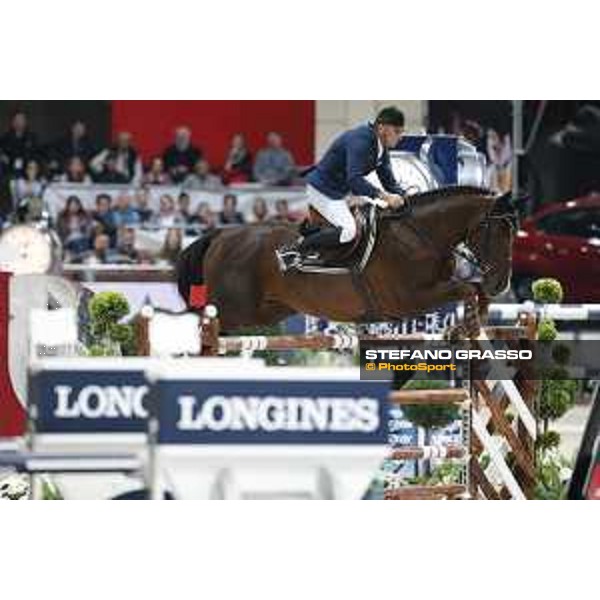 Jumping Verona 2015 - Longines FEI World Cup Jumping - Premio Fixdesign Jerome Hurel on Quartz Rouge Verona,08/11/2015 ph.Stefano Grasso/Jumping Verona