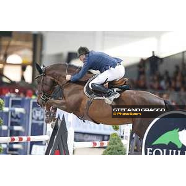 Jumping Verona 2015 - Longines FEI World Cup Jumping - Premio Fixdesign Jerome Hurel on Quartz Rouge Verona,08/11/2015 ph.Stefano Grasso/Jumping Verona