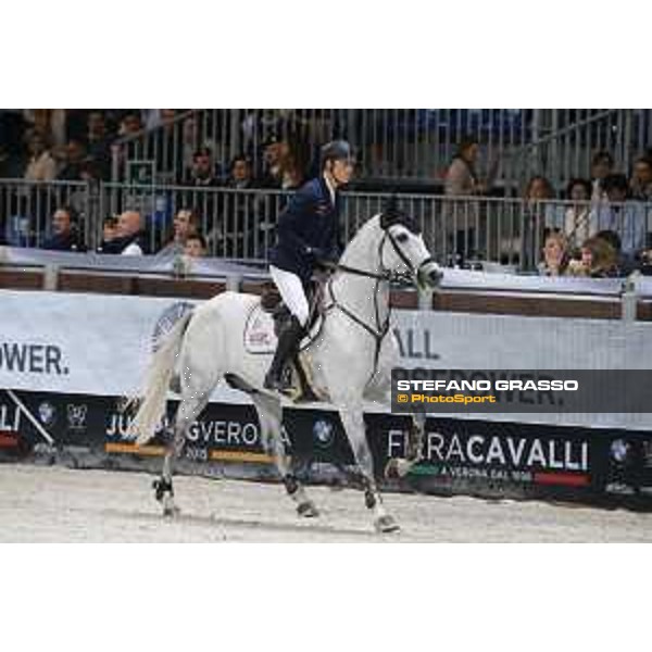 Jumping Verona 2015 - Longines FEI World Cup Jumping - Premio Fixdesign Max Kuhner on Chardonnay Verona,08/11/2015 ph.Stefano Grasso/Jumping Verona
