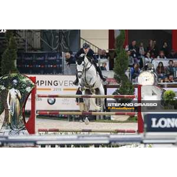Jumping Verona 2015 - Longines FEI World Cup Jumping - Premio Fixdesign Max Kuhner on Chardonnay Verona,08/11/2015 ph.Stefano Grasso/Jumping Verona