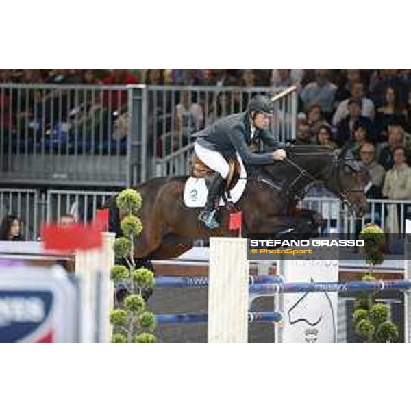 Jumping Verona 2015 - Longines FEI World Cup Jumping - Premio Fixdesign Rolf-Goran Bengtsson on Unita Ask Verona,08/11/2015 ph.Stefano Grasso/Jumping Verona