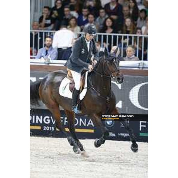 Jumping Verona 2015 - Longines FEI World Cup Jumping - Premio Fixdesign Rolf-Goran Bengtsson on Unita Ask Verona,08/11/2015 ph.Stefano Grasso/Jumping Verona
