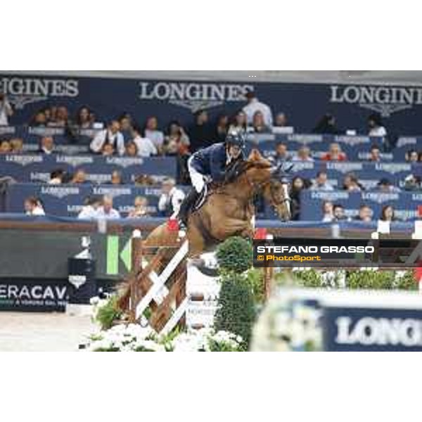 Jumping Verona 2015 - Longines FEI World Cup Jumping - Premio Fixdesign Michael Whitaker on Quelbora Merze Verona,08/11/2015 ph.Stefano Grasso/Jumping Verona