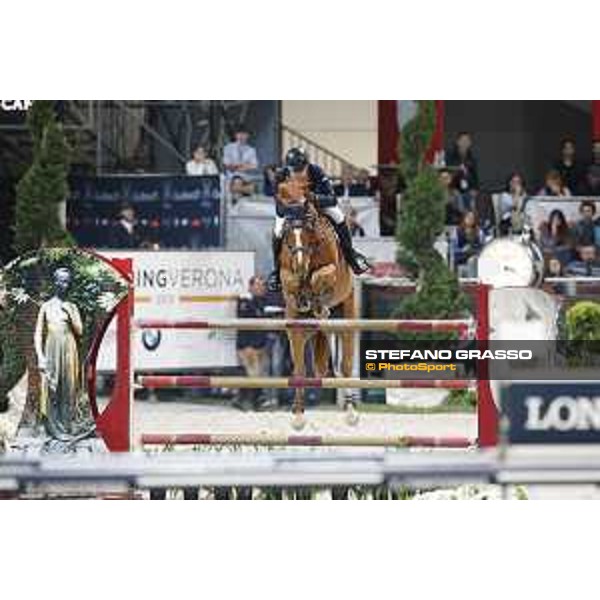 Jumping Verona 2015 - Longines FEI World Cup Jumping - Premio Fixdesign Michael Whitaker on Quelbora Merze Verona,08/11/2015 ph.Stefano Grasso/Jumping Verona