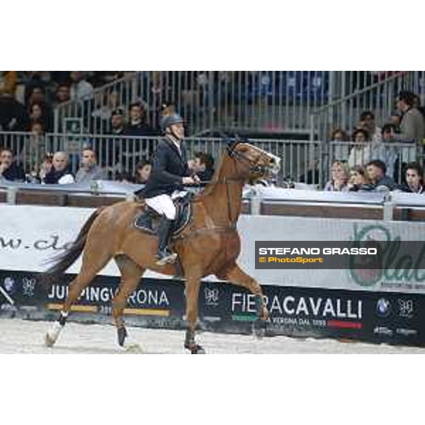 Jumping Verona 2015 - Longines FEI World Cup Jumping - Premio Fixdesign Roger Yves Bost on Quartz de la Lande Verona,08/11/2015 ph.Stefano Grasso/Jumping Verona
