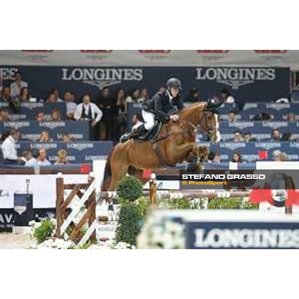 Jumping Verona 2015 - Longines FEI World Cup Jumping - Premio Fixdesign Roger Yves Bost on Quartz de la Lande Verona,08/11/2015 ph.Stefano Grasso/Jumping Verona