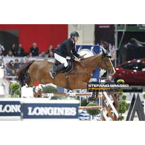 Jumping Verona 2015 - Longines FEI World Cup Jumping - Premio Fixdesign Roger Yves Bost on Quartz de la Lande Verona,08/11/2015 ph.Stefano Grasso/Jumping Verona
