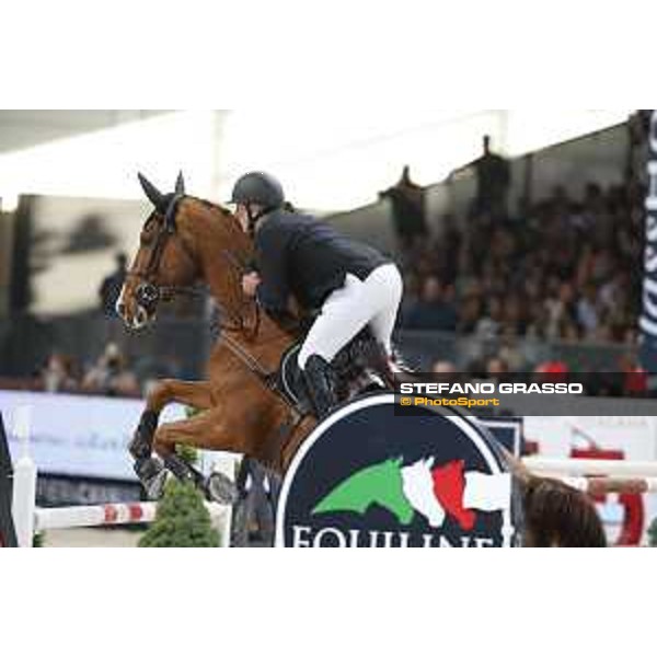 Jumping Verona 2015 - Longines FEI World Cup Jumping - Premio Fixdesign Roger Yves Bost on Quartz de la Lande Verona,08/11/2015 ph.Stefano Grasso/Jumping Verona
