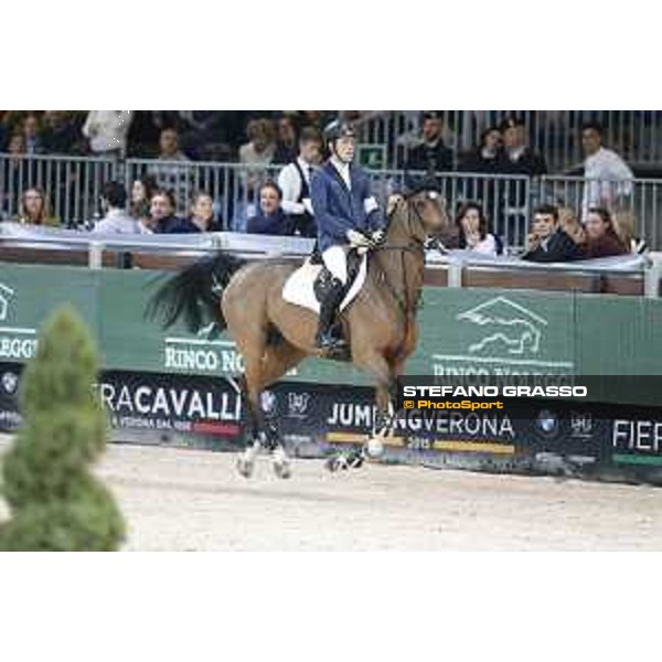 Jumping Verona 2015 - Longines FEI World Cup Jumping - Premio Fixdesign Scott Brash on Hello M\'Lady Verona,08/11/2015 ph.Stefano Grasso/Jumping Verona