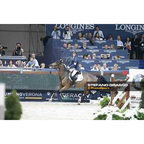 Jumping Verona 2015 - Longines FEI World Cup Jumping - Premio Fixdesign Scott Brash on Hello M\'Lady Verona,08/11/2015 ph.Stefano Grasso/Jumping Verona