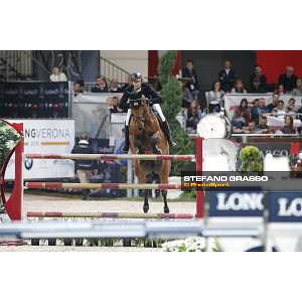 Jumping Verona 2015 - Longines FEI World Cup Jumping - Premio Fixdesign Marco Kutscher on Chaccorina Verona,08/11/2015 ph.Stefano Grasso/Jumping Verona