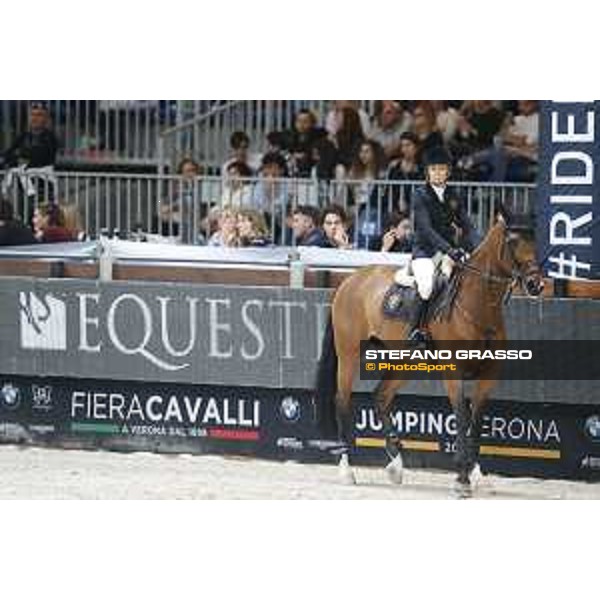 Jumping Verona 2015 - Longines FEI World Cup Jumping - Premio Fixdesign Edwina Tops-Alexander on Heidi du Ruisseau Z Verona,08/11/2015 ph.Stefano Grasso/Jumping Verona