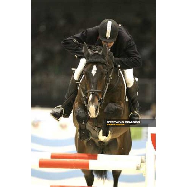 Albert Zoer on Lincoln winner of Prix nr. 6 at 107¡ CSI-WCUp Verona - 107.a Fiera Cavalli Verona, 5 novembre 2005 ph. Stefano Grasso