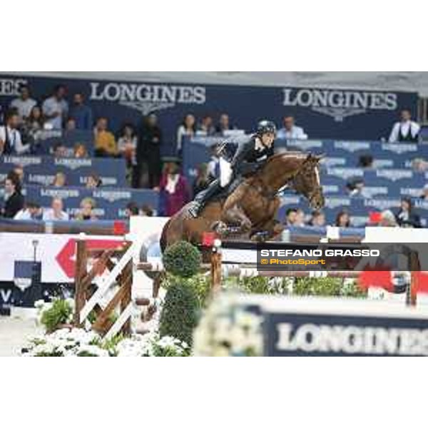 Jumping Verona 2015 - Longines FEI World Cup Jumping - Premio Fixdesign Martin Fuchs on Coriano Carthago Verona,08/11/2015 ph.Stefano Grasso/Jumping Verona