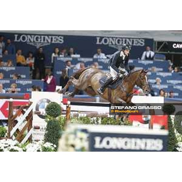 Jumping Verona 2015 - Longines FEI World Cup Jumping - Premio Fixdesign Martin Fuchs on Coriano Carthago Verona,08/11/2015 ph.Stefano Grasso/Jumping Verona