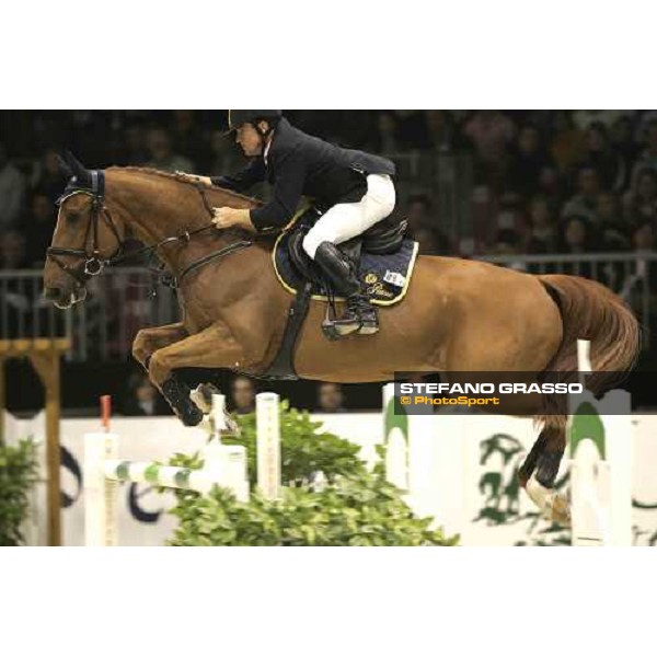 Gianni Govoni on Loro Piana Joyau d\' Opal- 107¡ CSI-WCUp Verona - 107.a Fiera Cavalli Verona, 5 novembre 2005 ph. Stefano Grasso